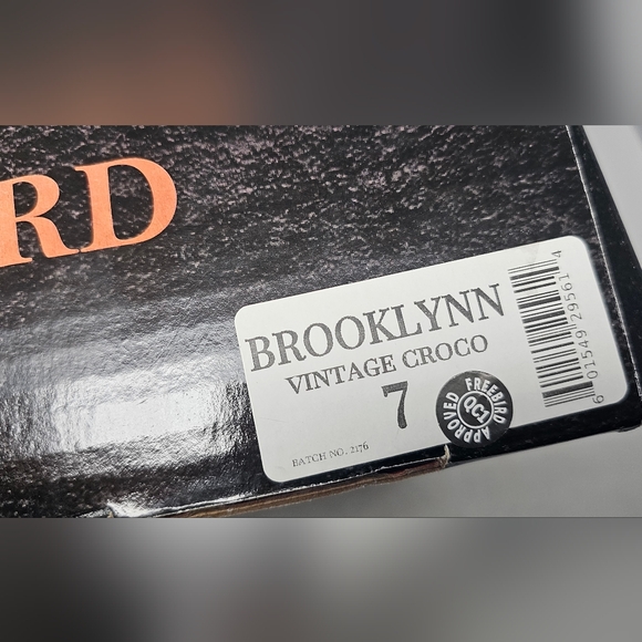 ***$OLD***Free Bird Brooklynn Vintage Croco Sandals Size 7 NIB - Picture 16 of 17